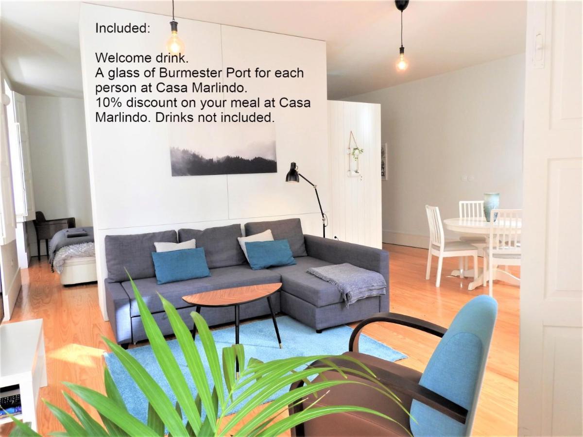 Oporto Delight 1 Luxury Apartment In Historic Center With Balcony Max 4 P מראה חיצוני תמונה